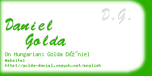 daniel golda business card